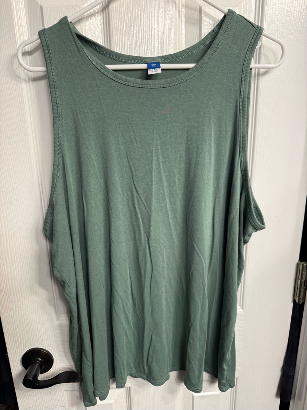 Old Navy Sage Green Scoop Neck Tank Top